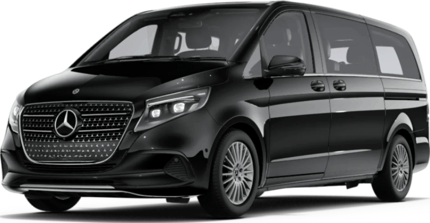 Mercedes V-Class premium van for group transfers in Rome