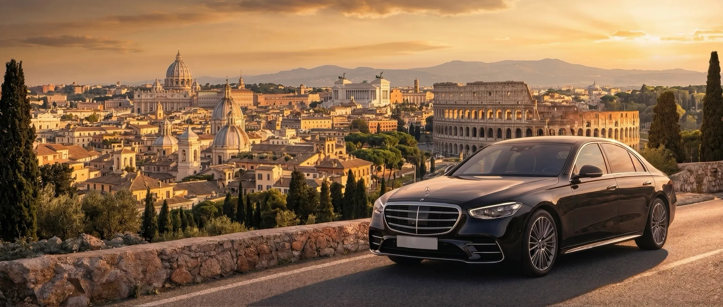 Luxury private chauffeur service across Sicily — Catania and Palermo airport transfers